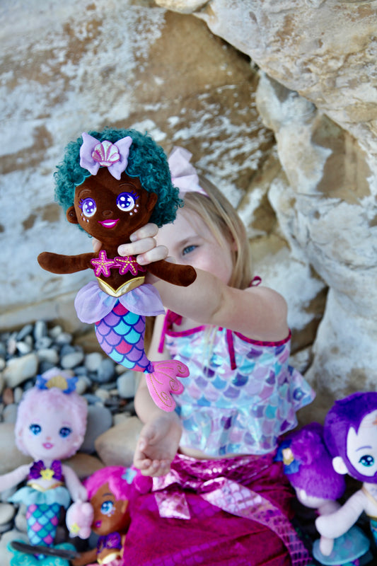PRE-ORDER Coral Glimmer 12" Mermaid Doll