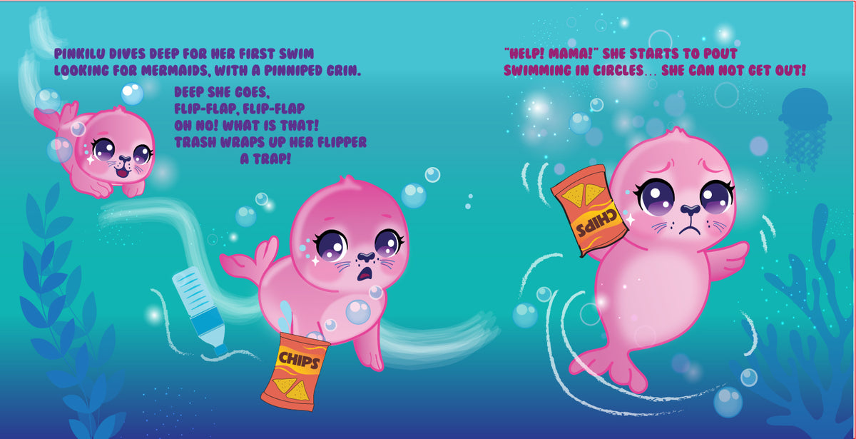 Seaglimmers™ Baby Seal Rescue Board Book