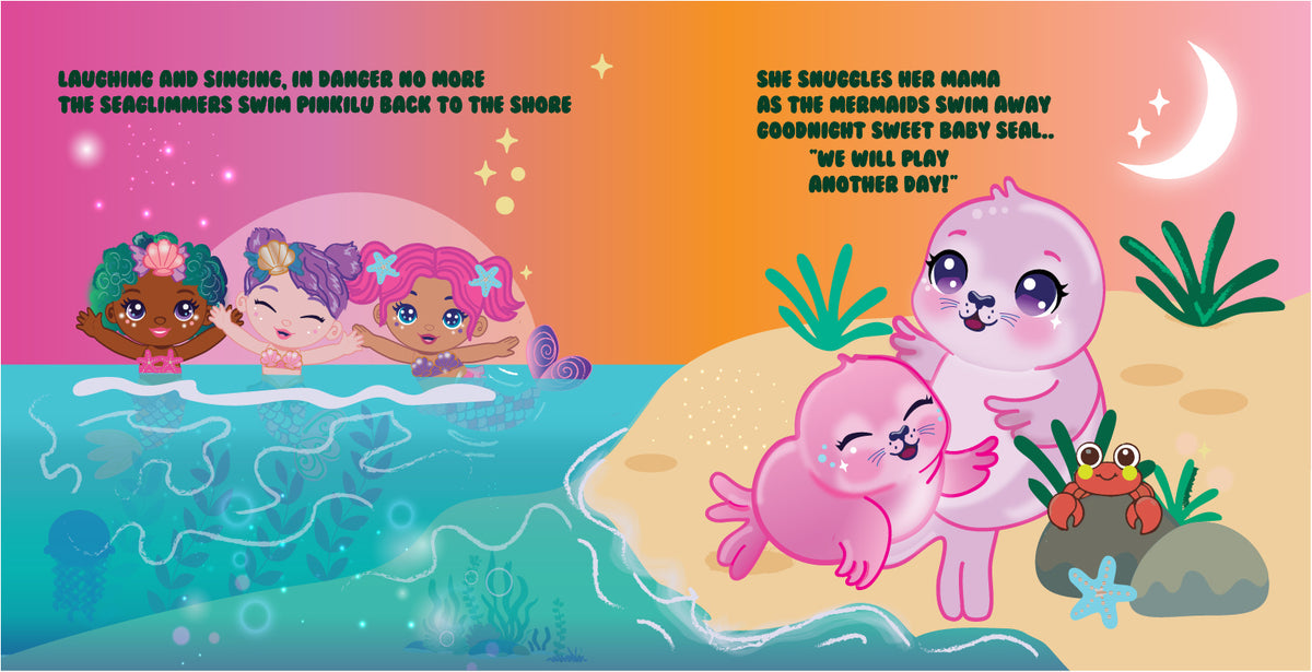 Seaglimmers™ Baby Seal Rescue Board Book