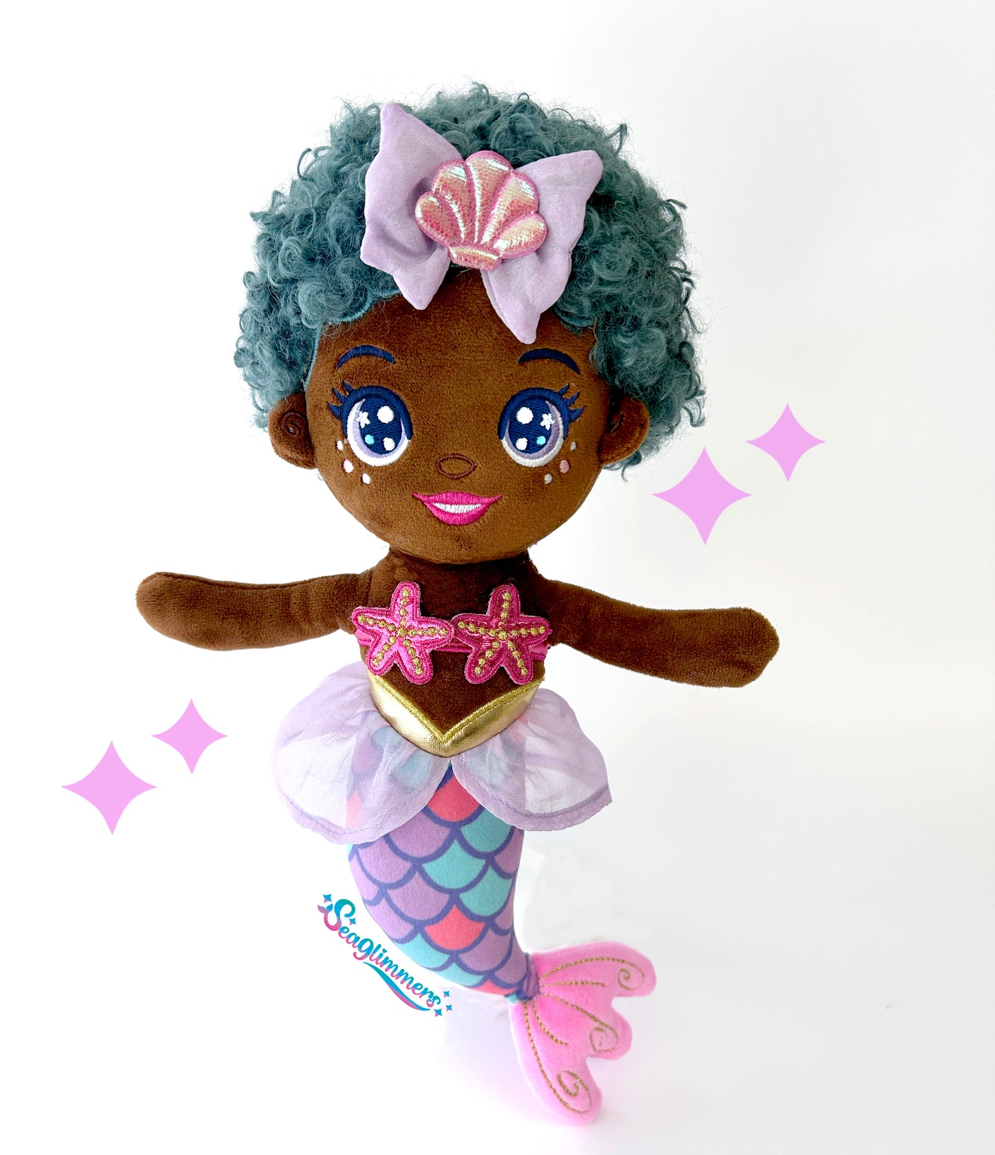 PRE-ORDER Coral Glimmer 12" Mermaid Doll