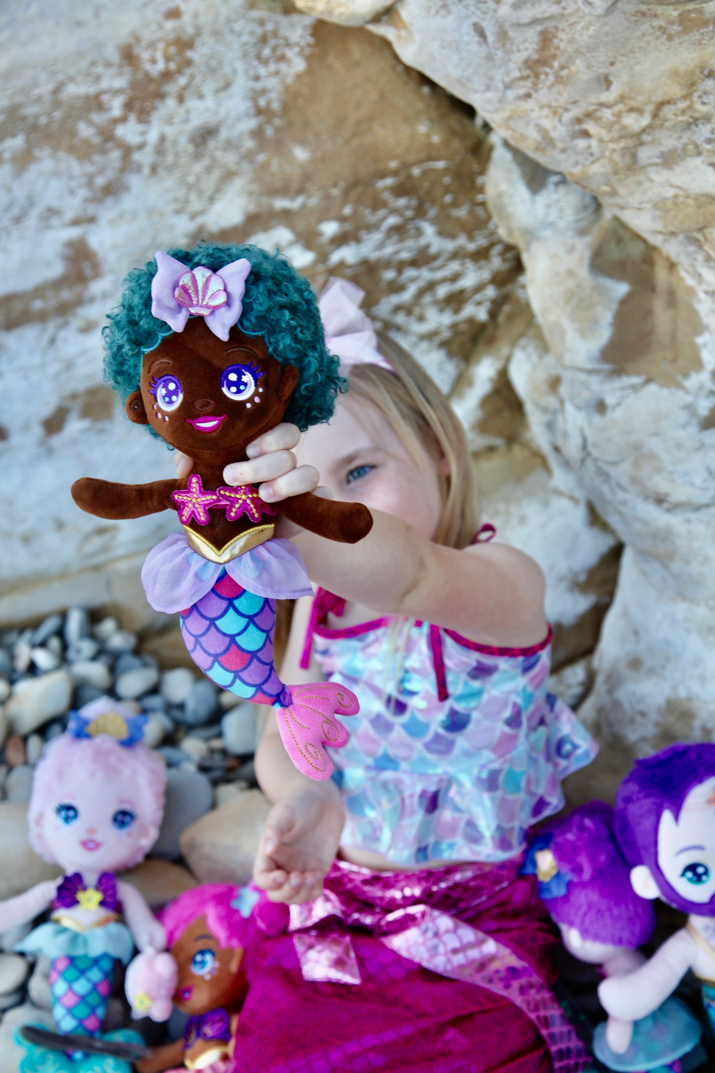 PRE-ORDER Coral Glimmer 12" Mermaid Doll