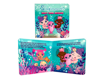 PREORDER Seaglimmers™ Baby Seal Rescue Board Book