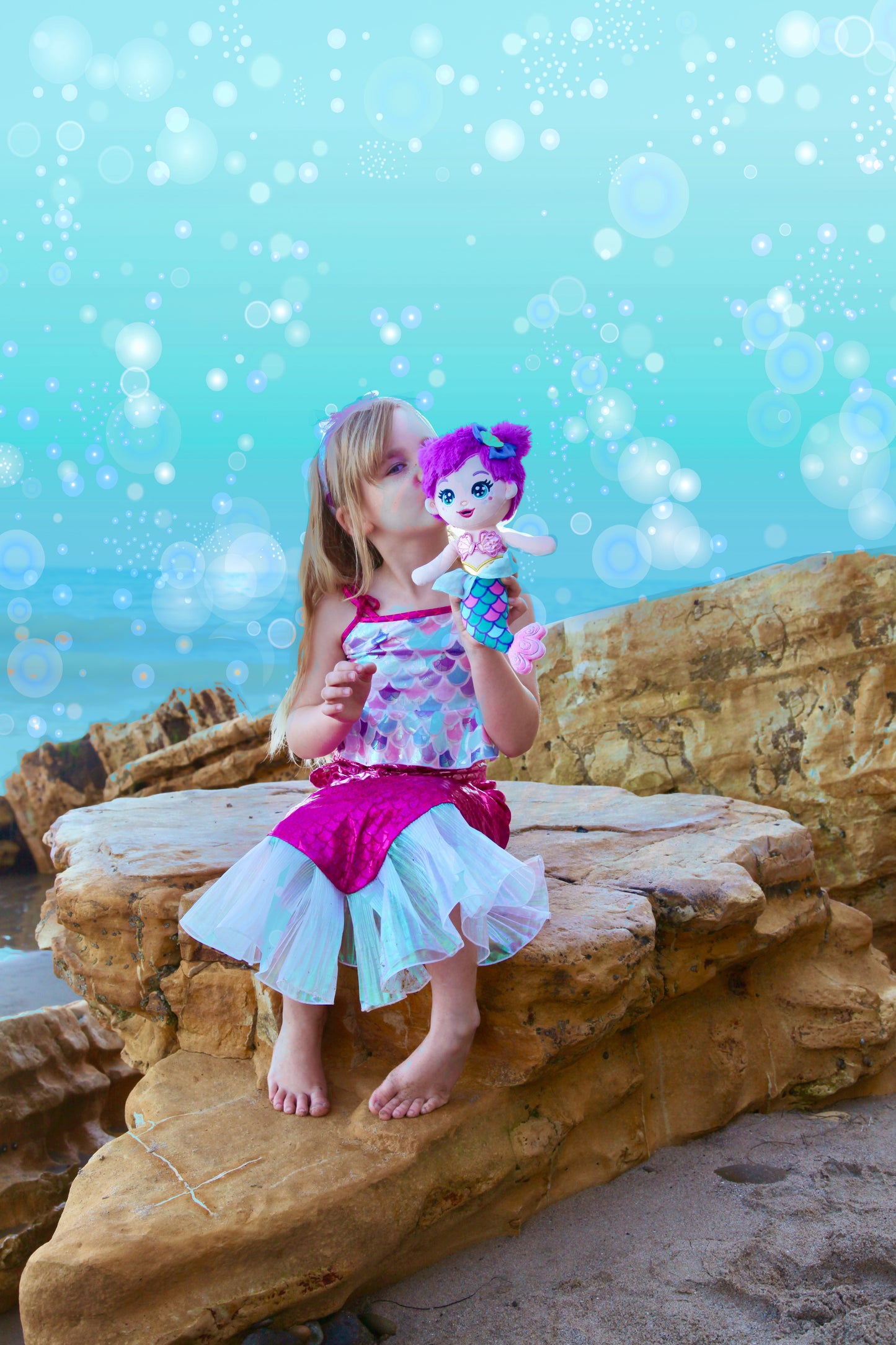 PRE-ORDER Jewel Glimmer 12" Mermaid Doll