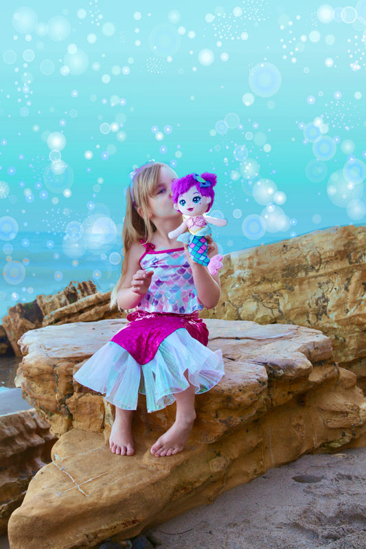 PRE-ORDER Jewel Glimmer 12" Mermaid Doll